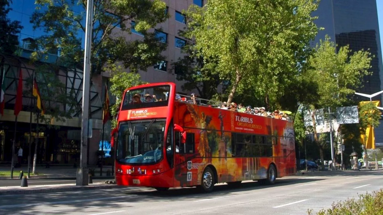 Hombre intenta patear a conductor de turibús tras acalorada discusión en calles de CDMX