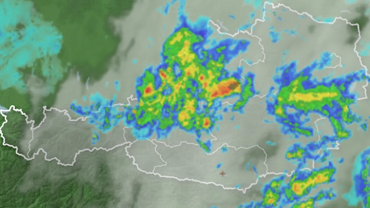  Unwetter-Karte zeigt, wo es in Österreich genau kracht