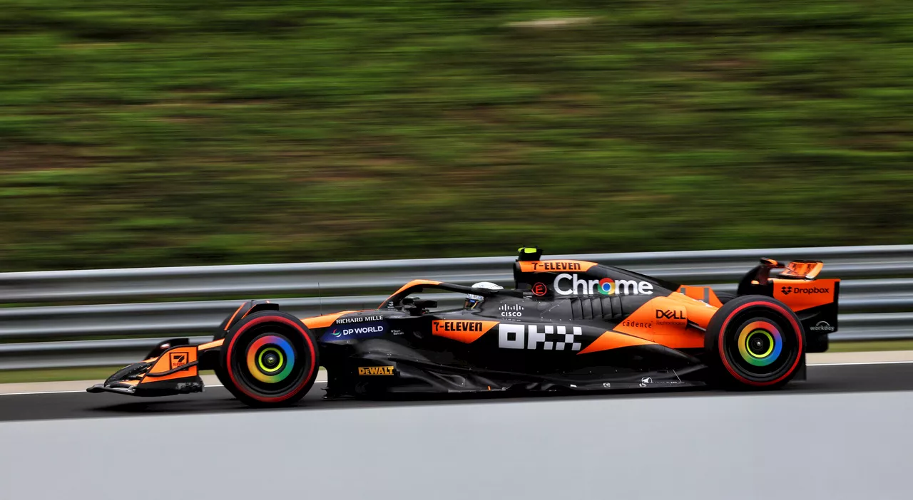 Gp Ungheria, qualifica: prima fila tutta McLaren con Norris e Piastri, Sainz partirà quarto