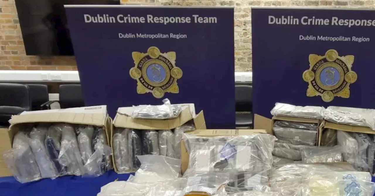 More than €8m worth of cocaine, cannabis, LSD and MDMA seized after Dublin search