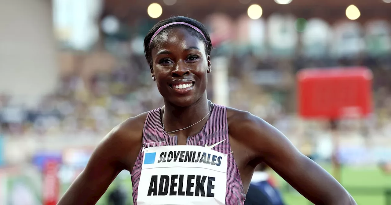 Rhasidat Adeleke finishes fifth in 200 metres at Diamond League in London