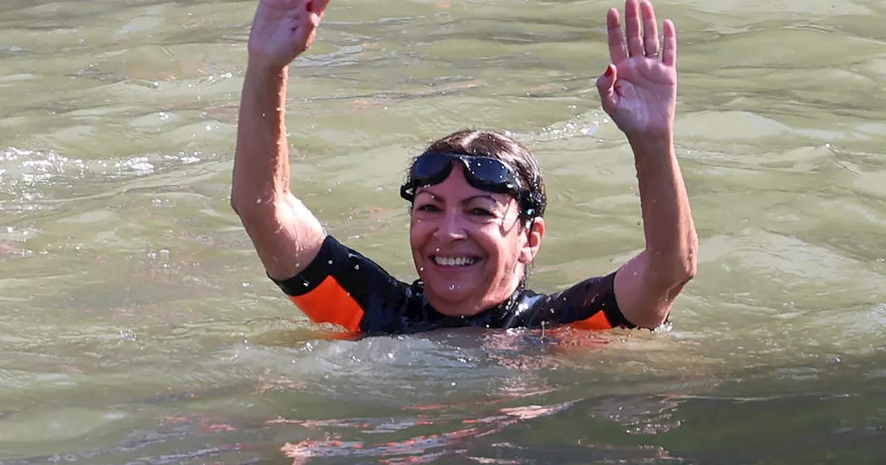 Seine-itary conditions: Paris mayor takes a dip in ‘clean’ river as Olympics approach