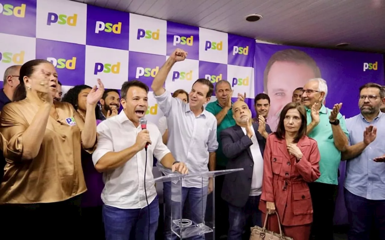 PSD oficializa Eduardo Paes como candidato à reeleição para prefeitura