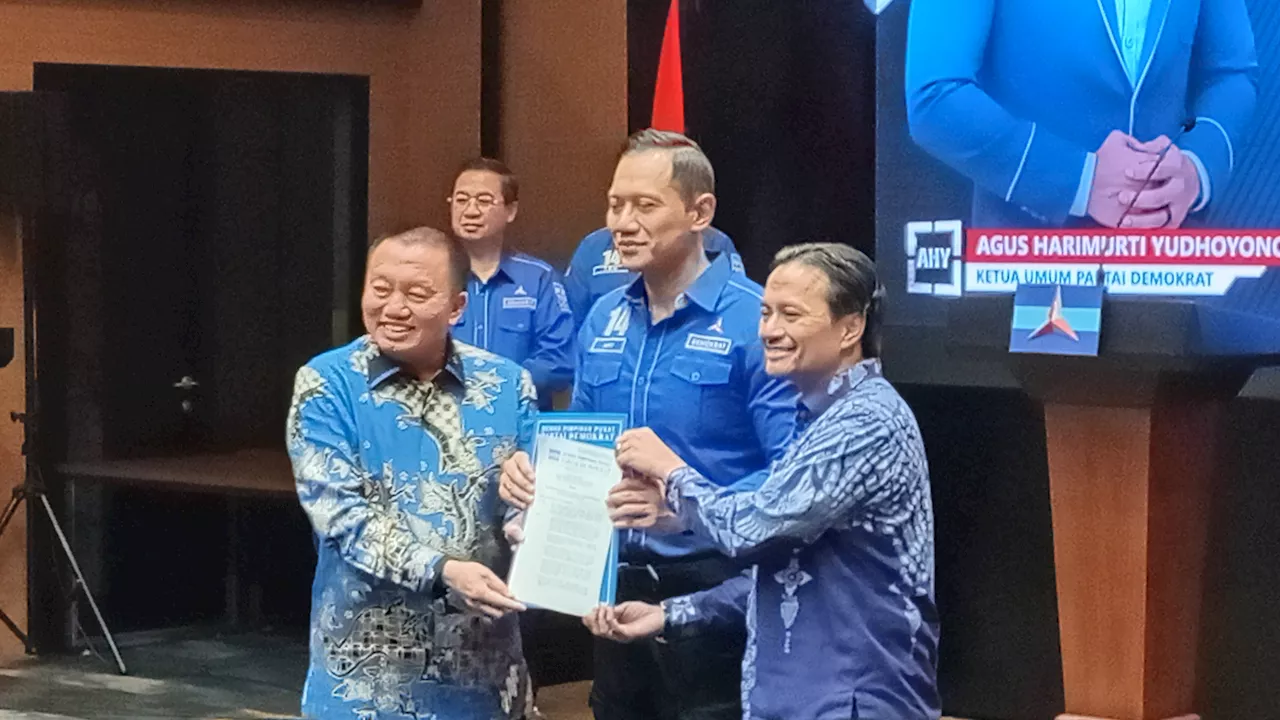 Demokrat Resmi Mengusung Muhidin-Hasnur di Pilgub Kalsel 2024