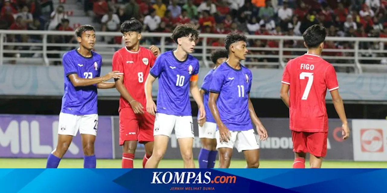 Hasil Indonesia vs Kamboja 2-0: Gol Kadek dan Iqbal Pastikan Kemenangan Garuda