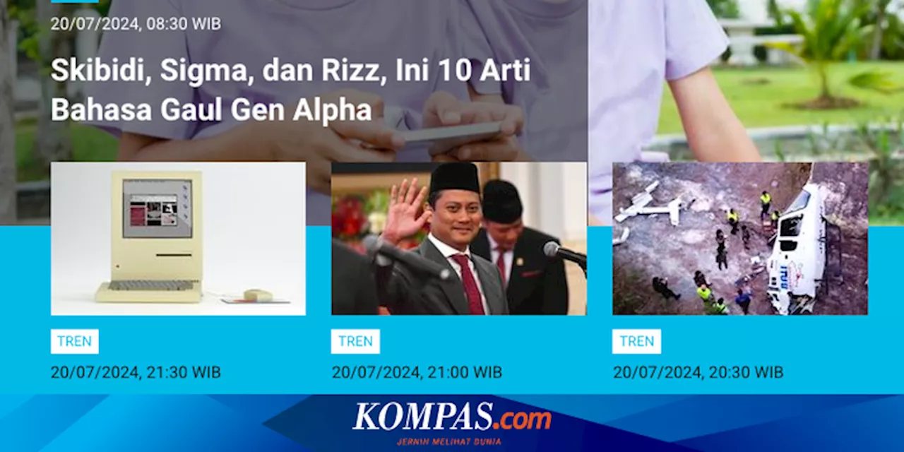 [POPULER TREN] Bahasa Gaul Gen Alpha: Skibidi, Sigma, dan Rizz | Apakah Lasik Ditanggung BPJS?