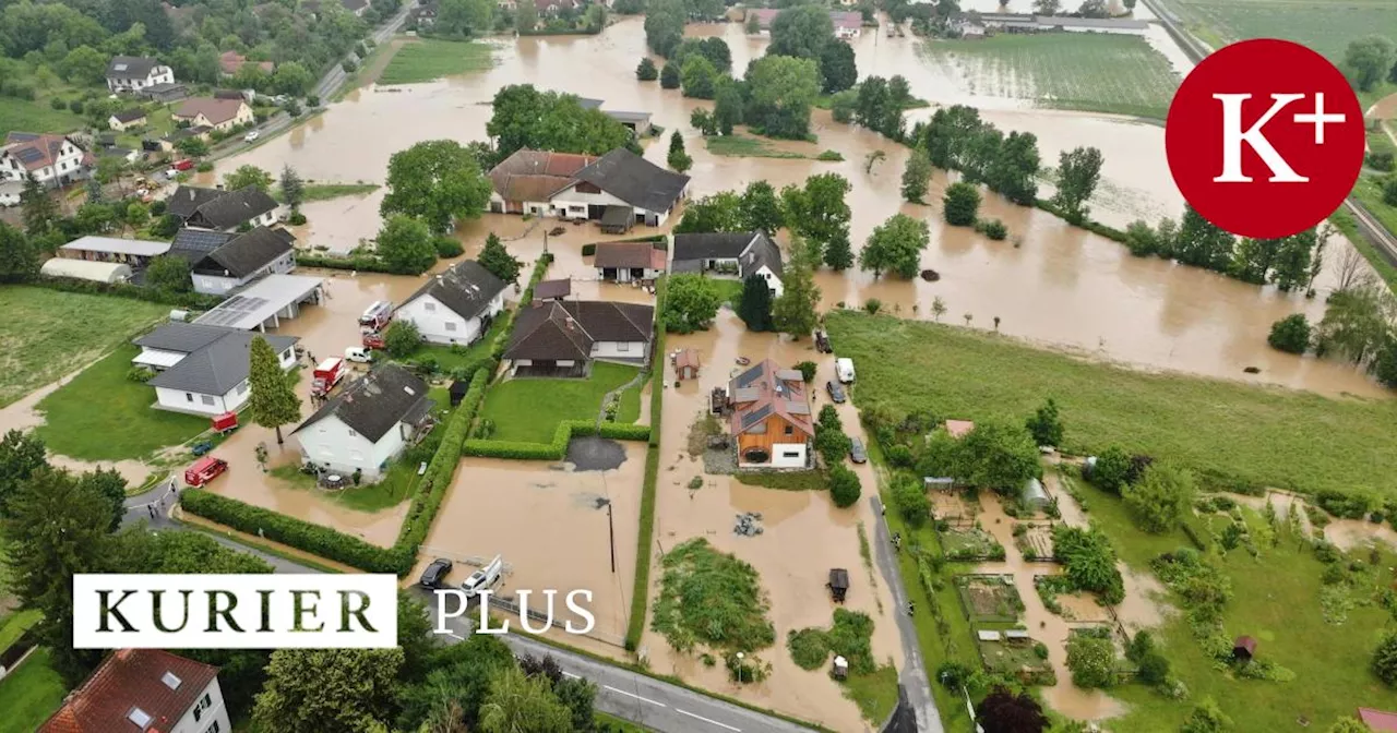 Warum Hochwasser-Schäden kaum versichert sind