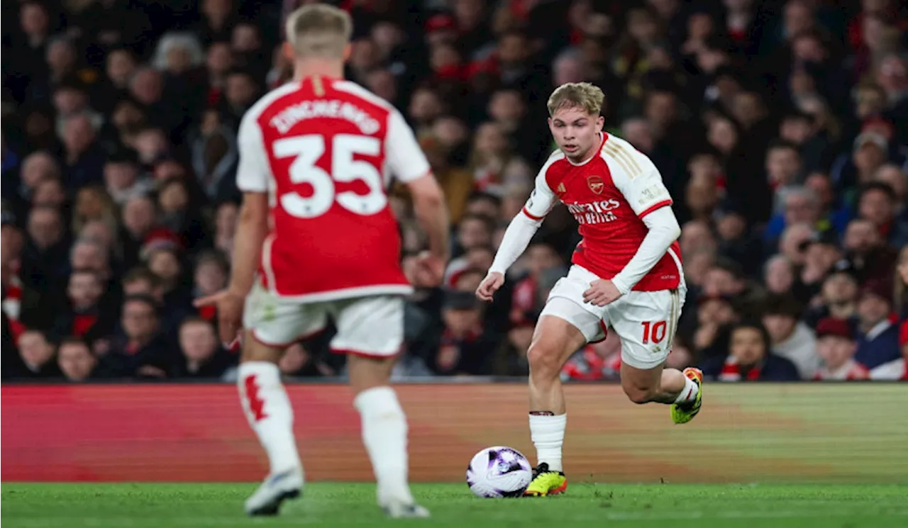 Crystal Palace Siapkan 30 Juta Pound Sterling untuk Datangkan Emile Smith Rowe dari Arsenal