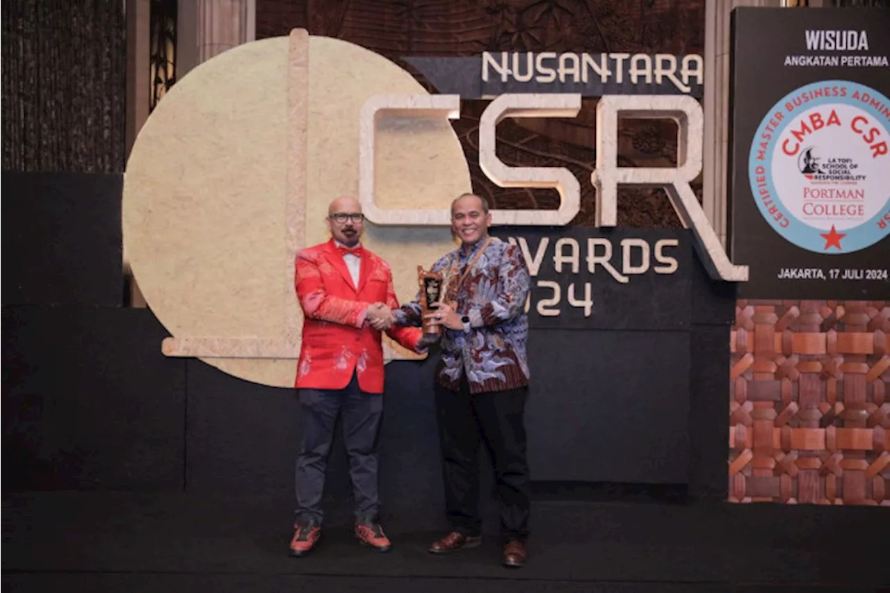 Kelola Bisnis Berkelanjutan, Indra Karya Diganjar Nusantara CSR Award