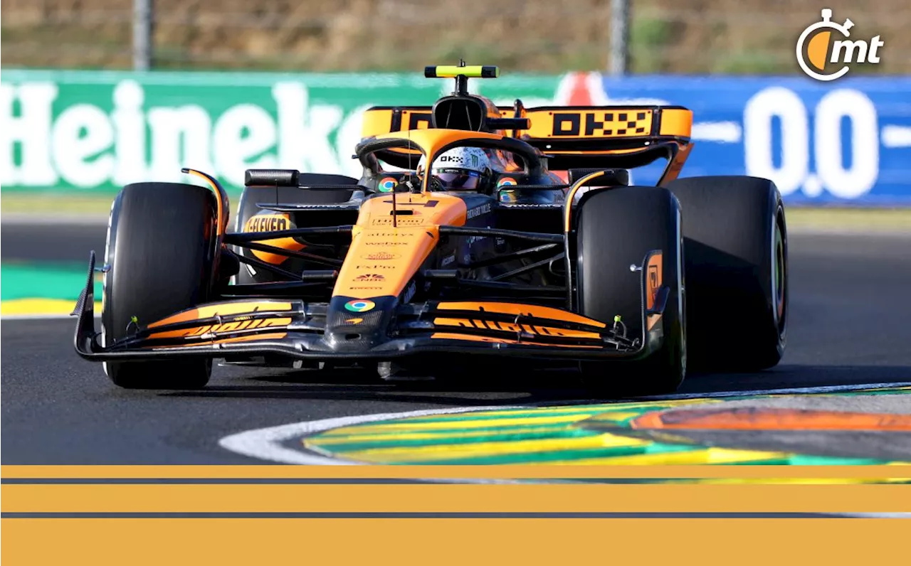 ¡Dominio de McLaren! Lando Norris y Oscar Piastri saldrán al frente en GP de Hungría