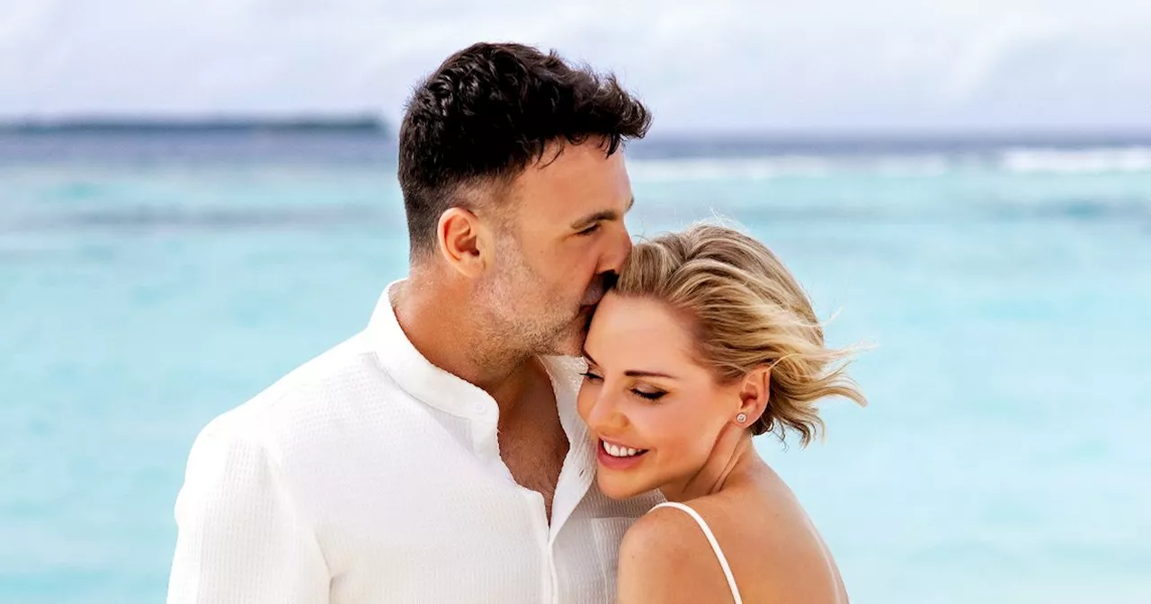 Hollyoaks star Stephanie Waring marries love in dream beach wedding