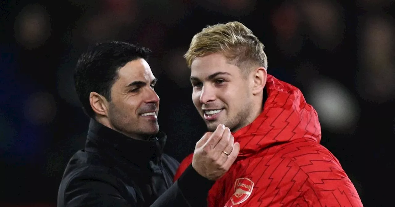 Mikel Arteta's stance on Arsenal selling Emile Smith Rowe revealed