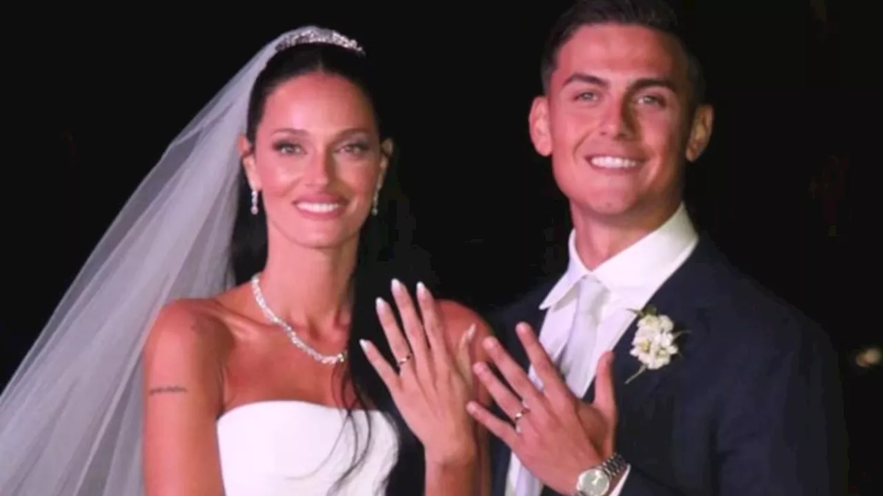 'Para siempre', el tierno posteo de Oriana Sabatini y Paulo Dybala tras dar el sí