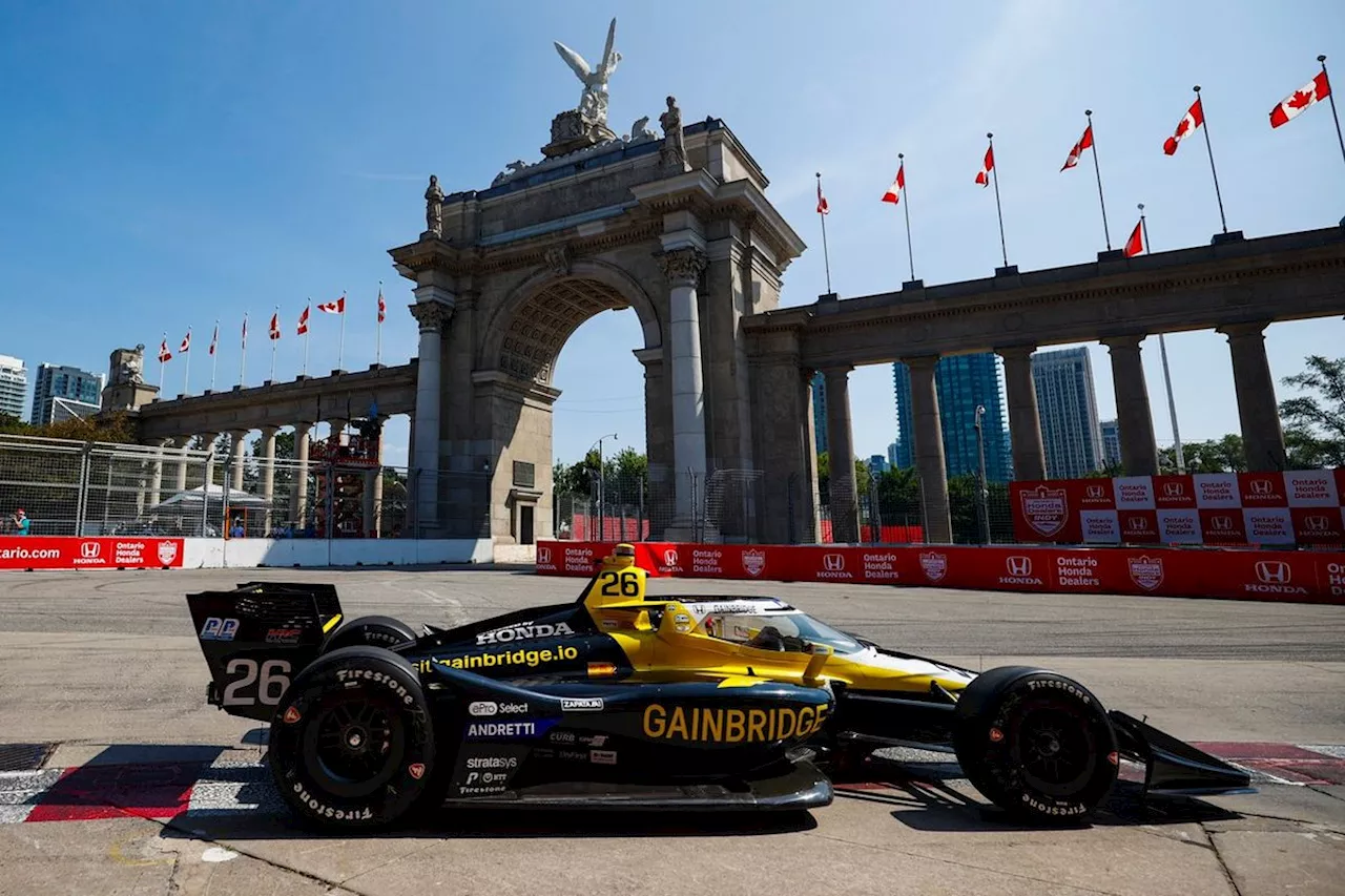 IndyCar Toronto: Herta beats Kirkwood to pole, Palou penalized