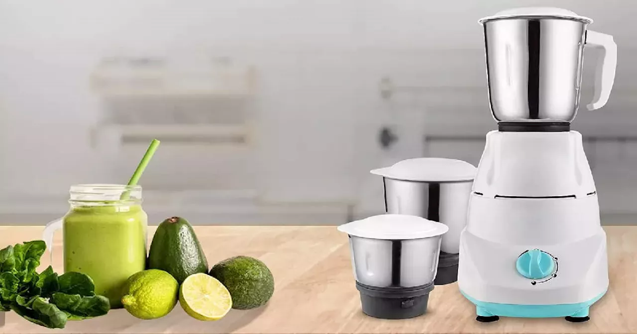 टॉप ब्रैंड्स के Mixer Grinder पर मिल रही 63% तक की छूट, Amazon Prime Day Sale के आगे टिक नहीं पा रही है महंगाई