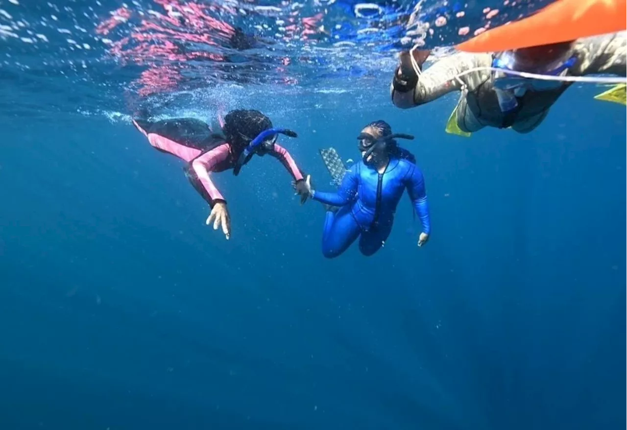 'Black Mermaid' from Soweto is changing perspectives about sharks, one swimming lesson at a time