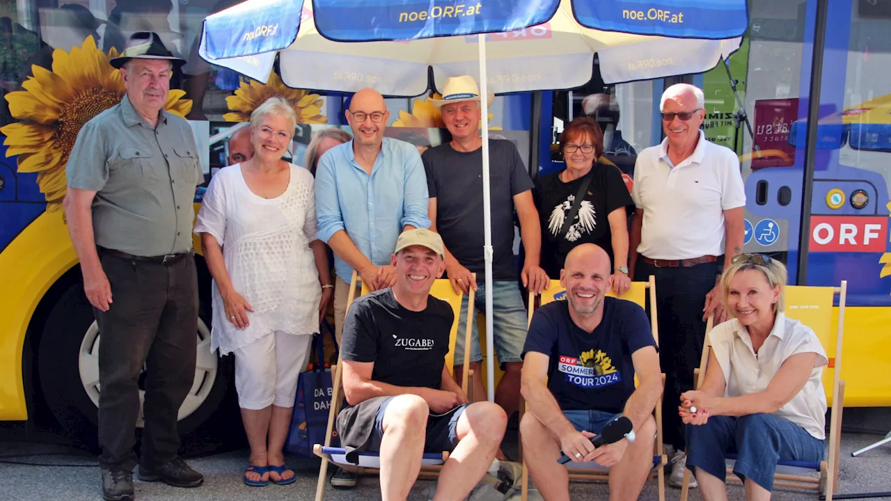 ORF NÖ zu Besuch in Gutenbrunn