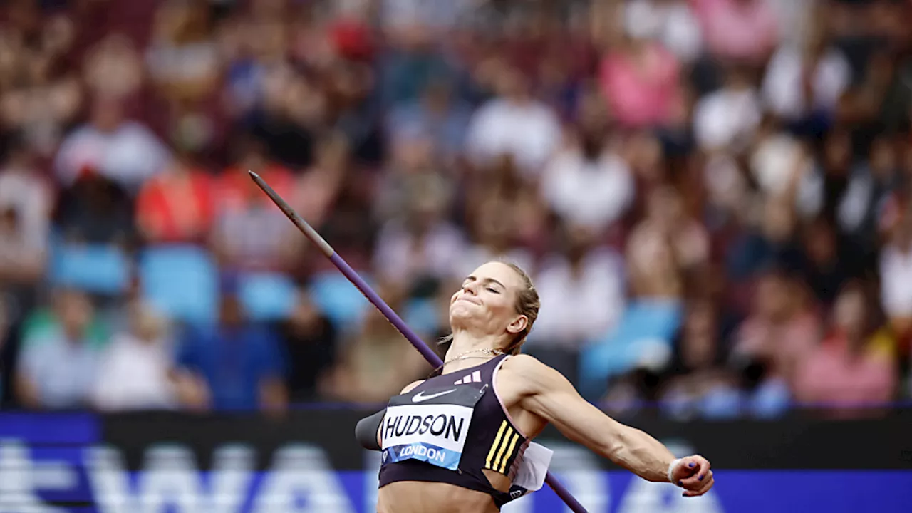 Speerwerferin Hudson Diamond-League-Sechste in London