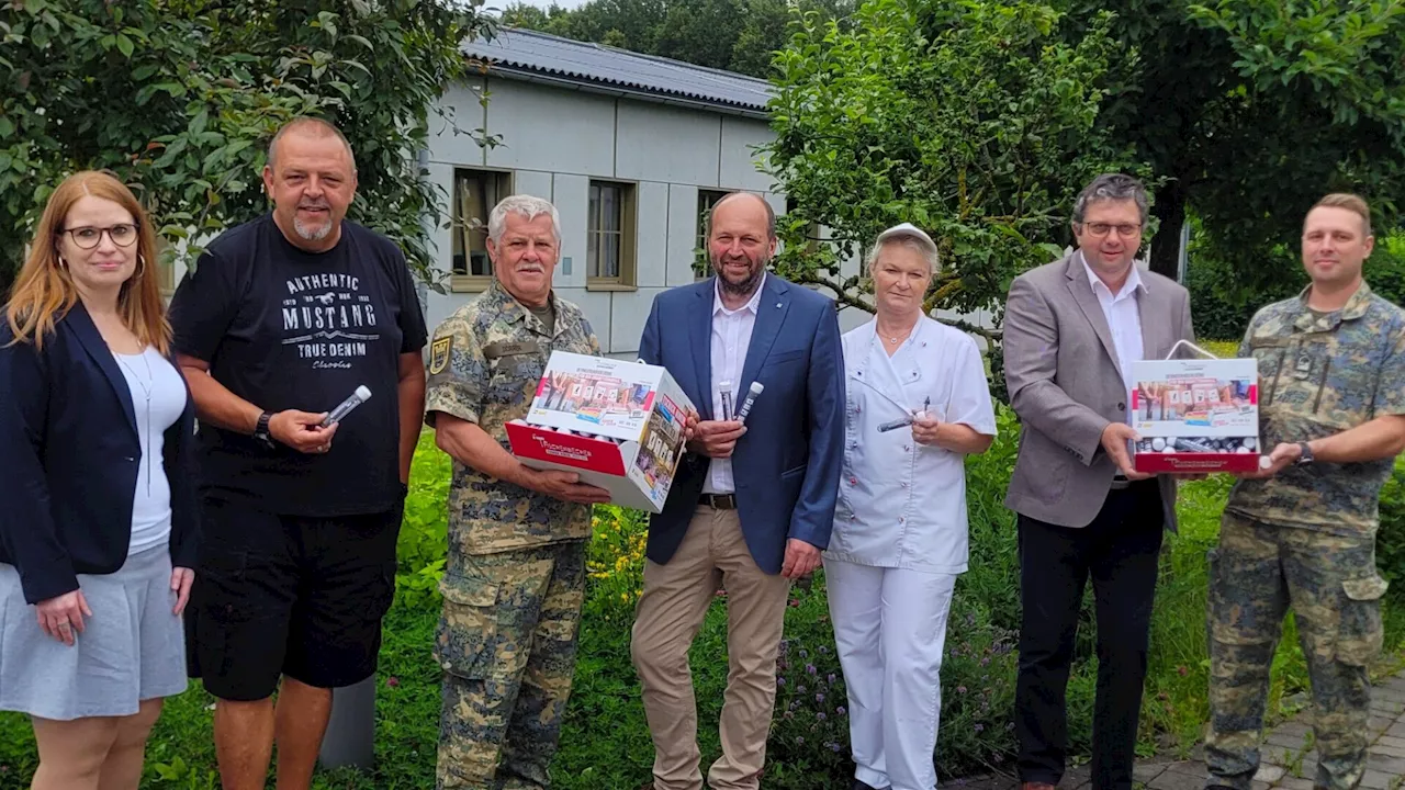 Taschenbecher für die Soldaten