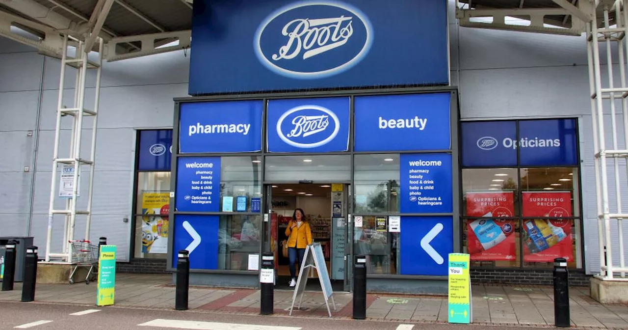 Boots closing down 300 stores - full list of axed shops