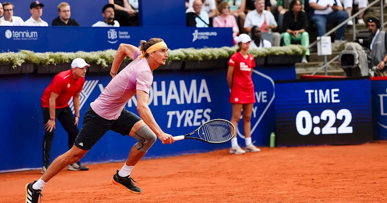 Alexander Zverev wieder im Finale in Hamburg