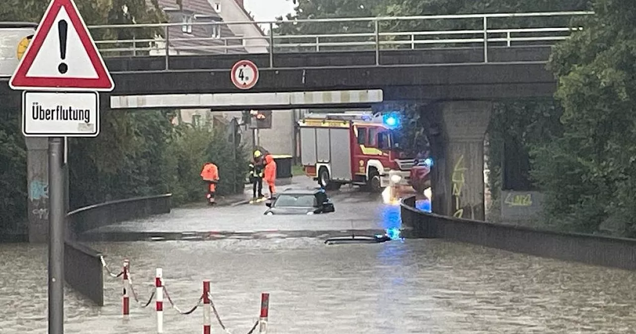 Nachgefragt: Warum steht die Herforder Gaußstraße ständig unter Wasser?