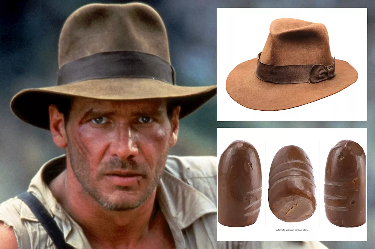 'Indiana Jones' fedora expected to fetch up to $500K at movie memorabilia auction