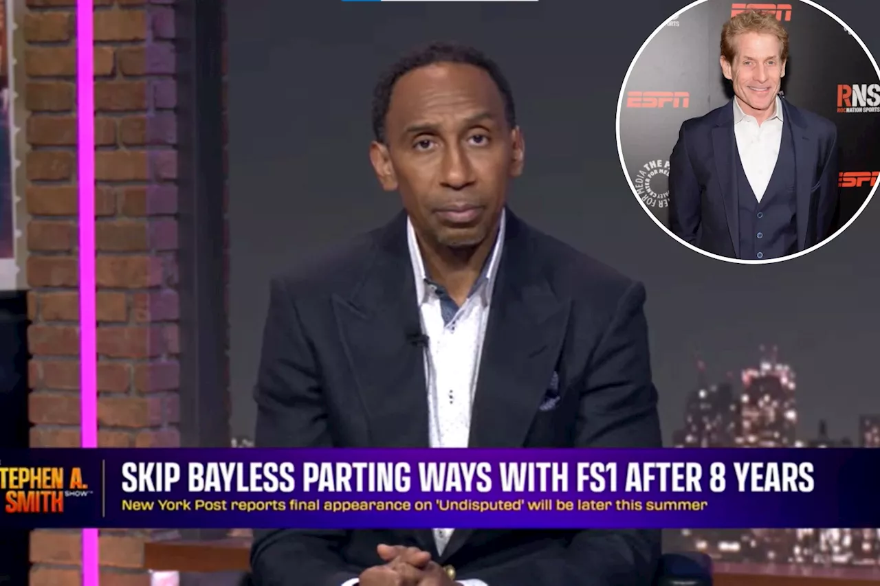 Stephen A. Smith opens up on Skip Bayless-ESPN speculation after 'Undisputed' bombshell