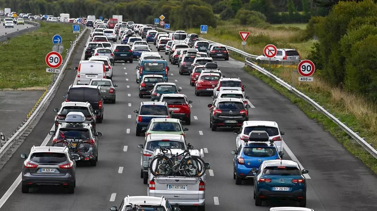 Nouveau week-end chargé sur la route des vacances : déjà plus de 200 km de bouchons