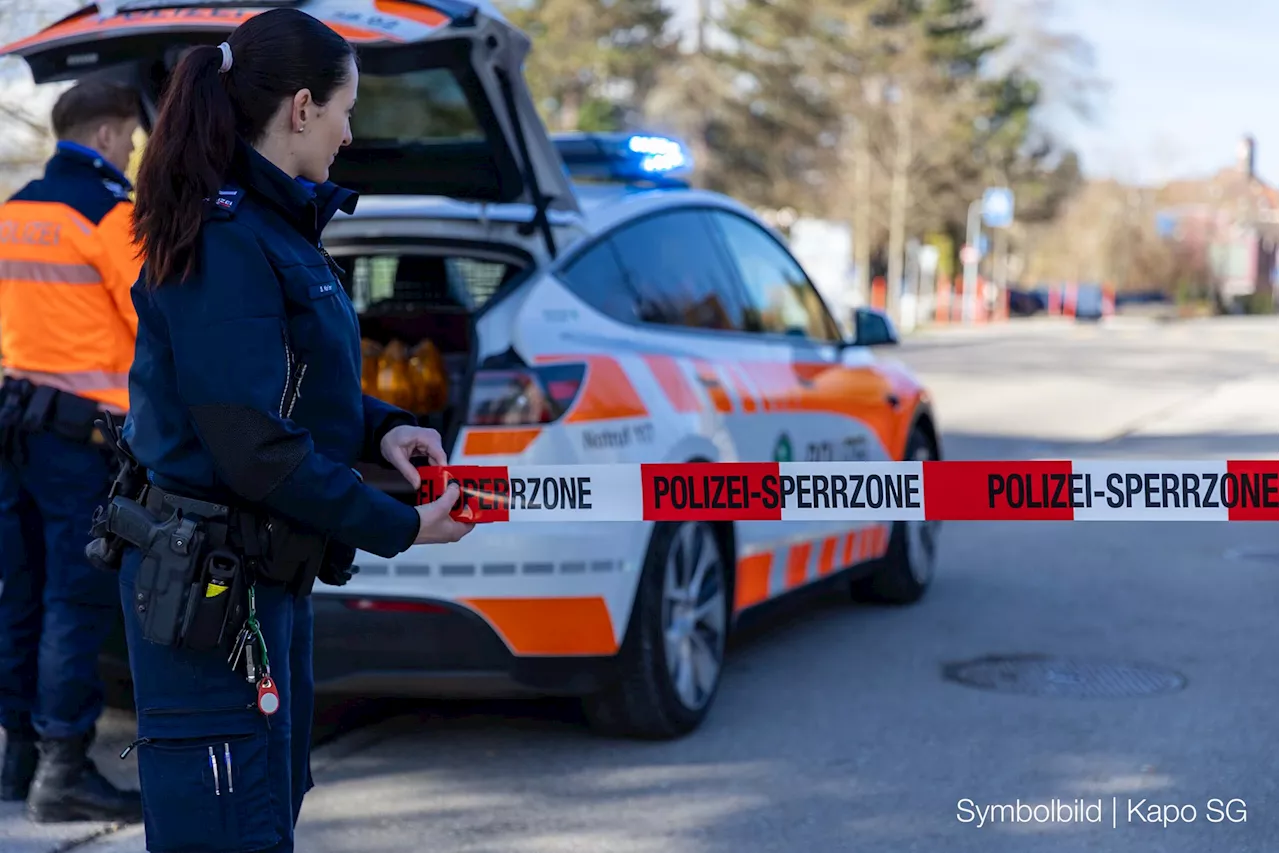 Wil SG: Mann mit spitzem Gegenstand verletzt