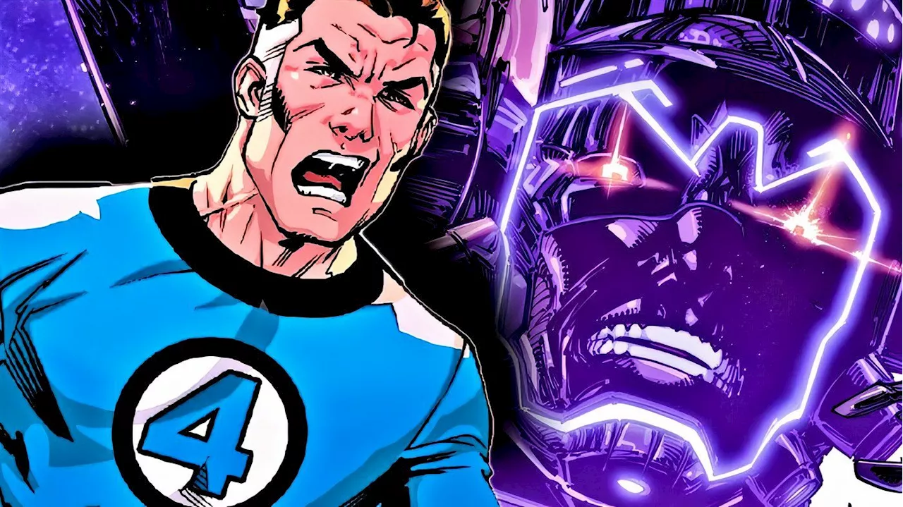 Reed Richards' First Victory Over Galactus Proves He's Not as Smart as Everyone Assumes