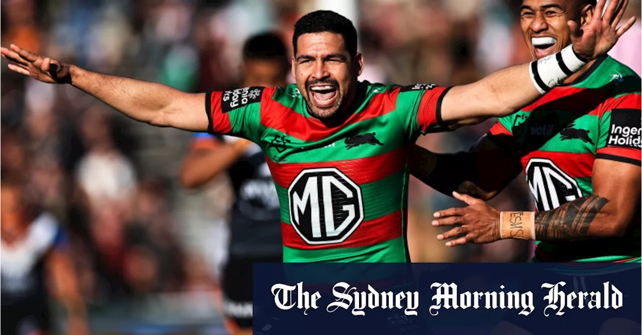 ‘Threw it away’: Souths keep season alive in points bonanza against Tigers