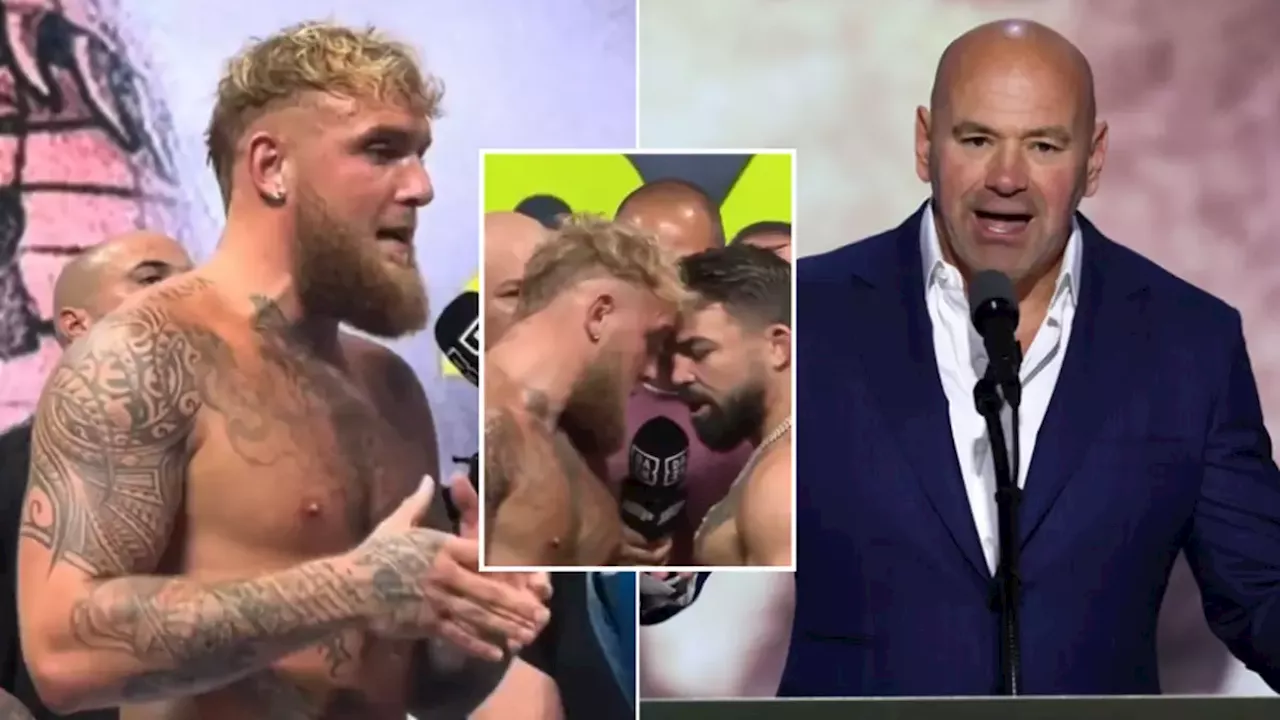 Jake Paul claims Dana White has offered Mike Perry 'life changing reward' to knock him out