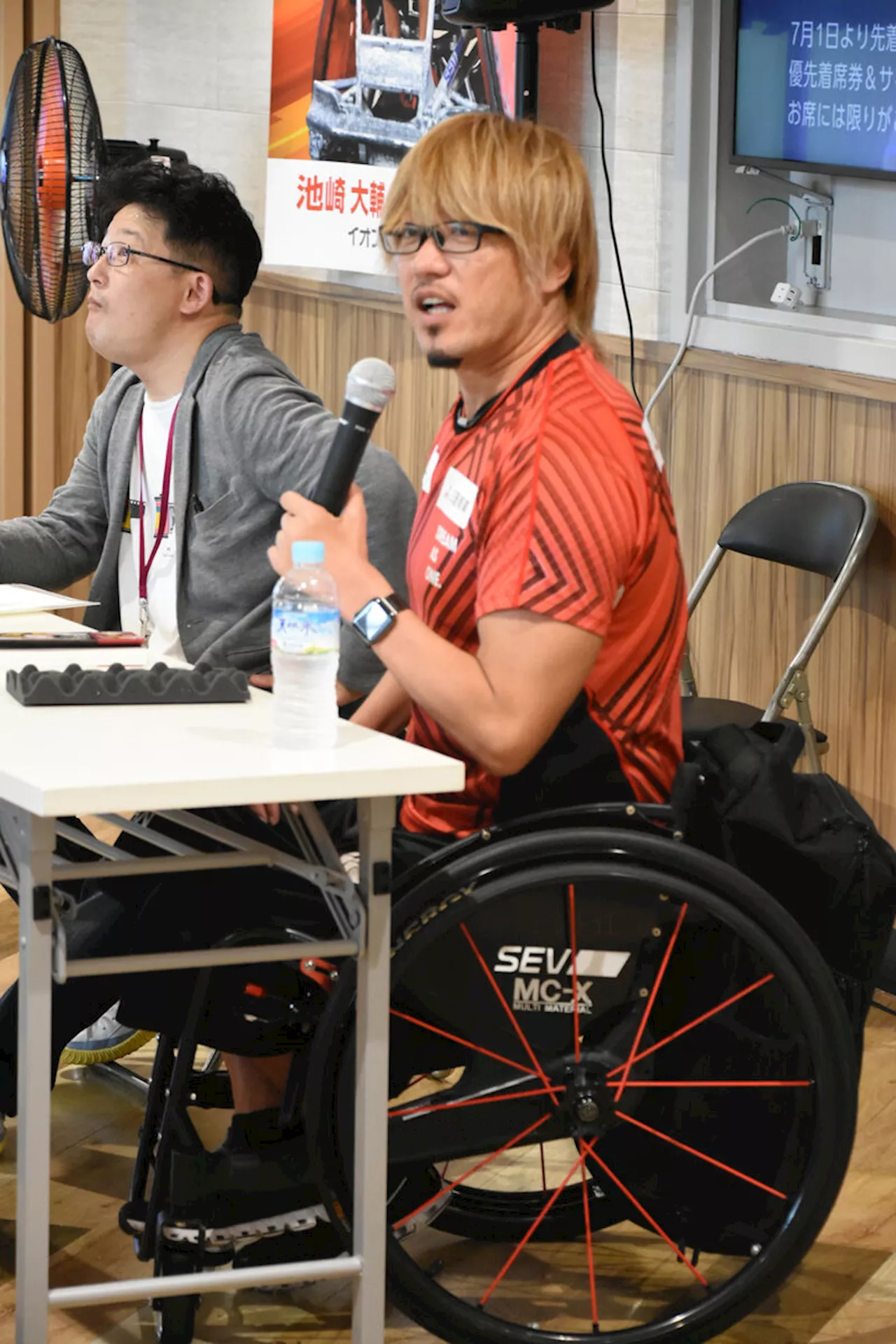 車いすラグビー代表・池崎大輔、パリでの金メダル誓う