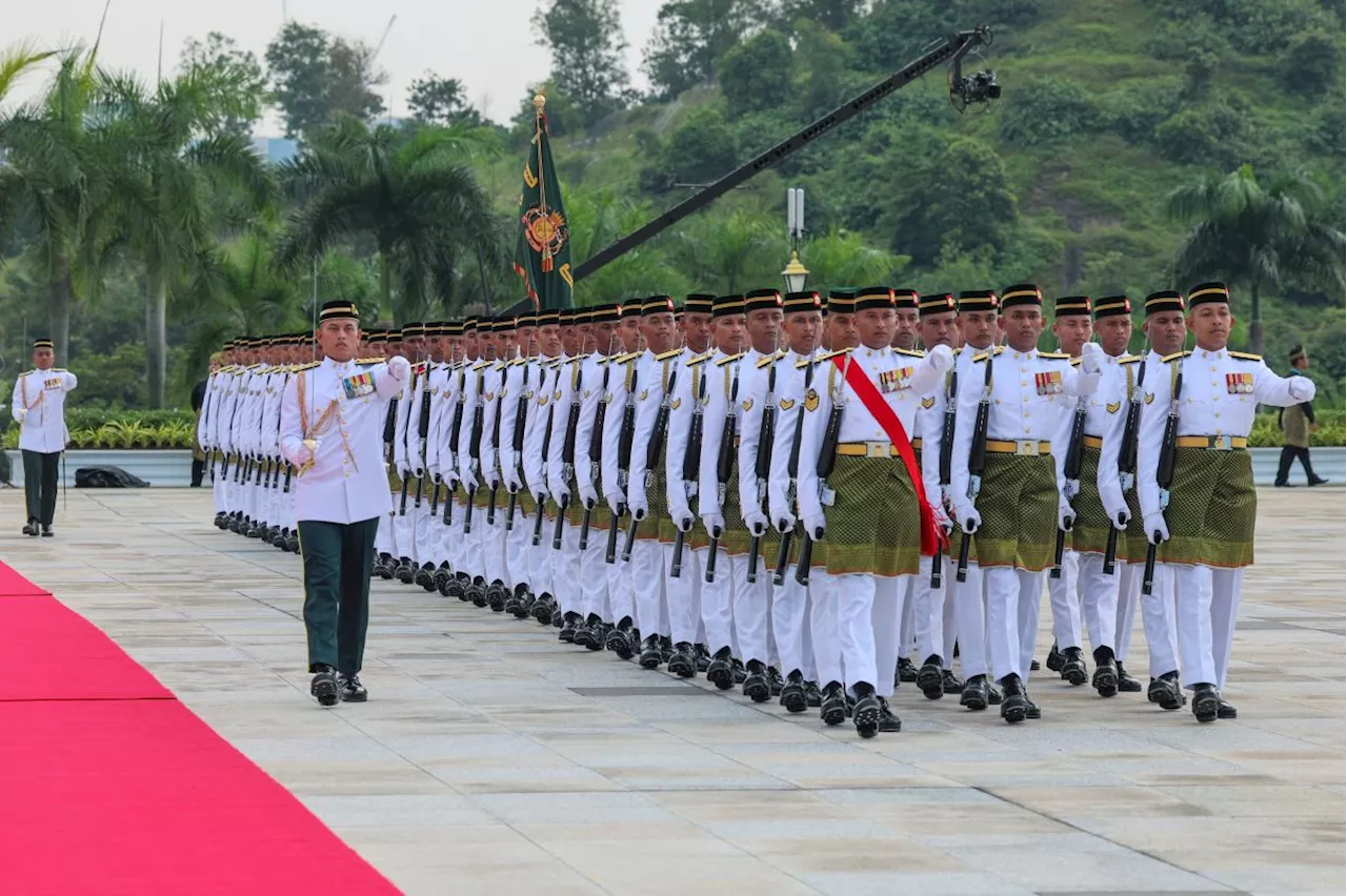 King's installation begins with royal salute at Istana Negara