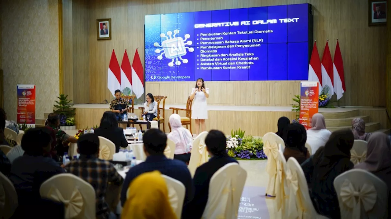 Roadshow Jatim Media Summit Jember: Ajak Komunitas Media hingga Komunitas Produksi Konten Digital dengan AI