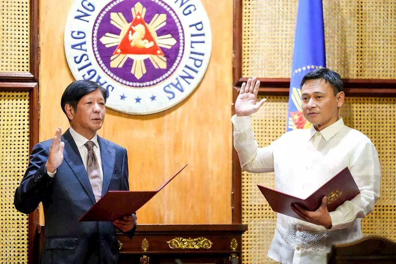 Angara takes oath as DepEd chief