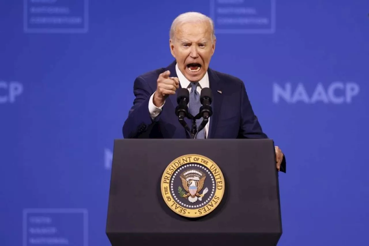 Biden pushes party unity, resists exit calls