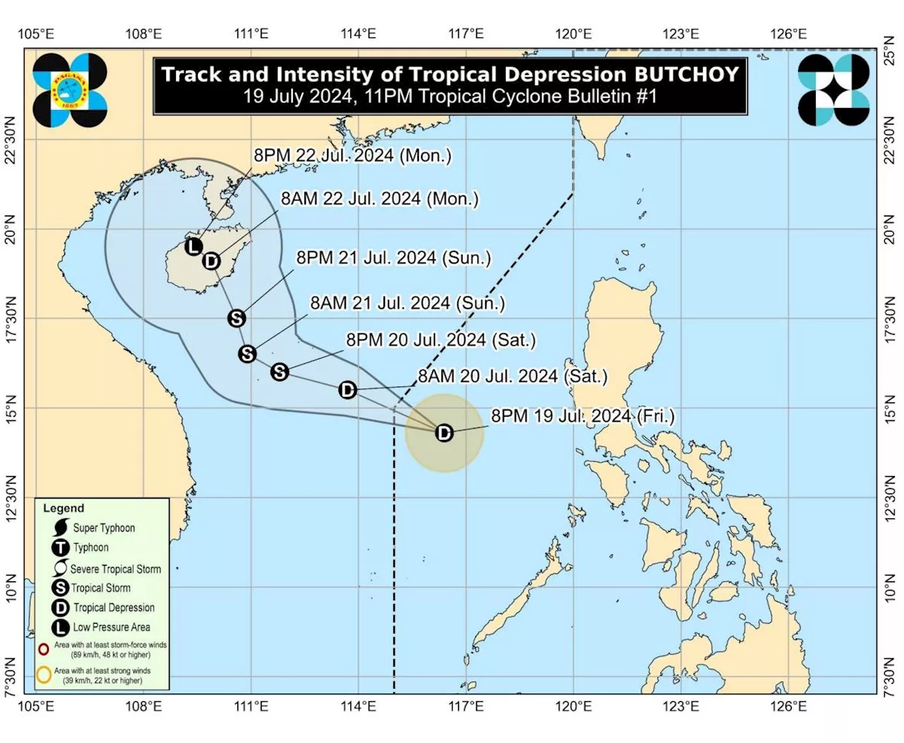 Pagasa monitors 2 tropical depressions but southwest monsoon to bring rain in parts of PH