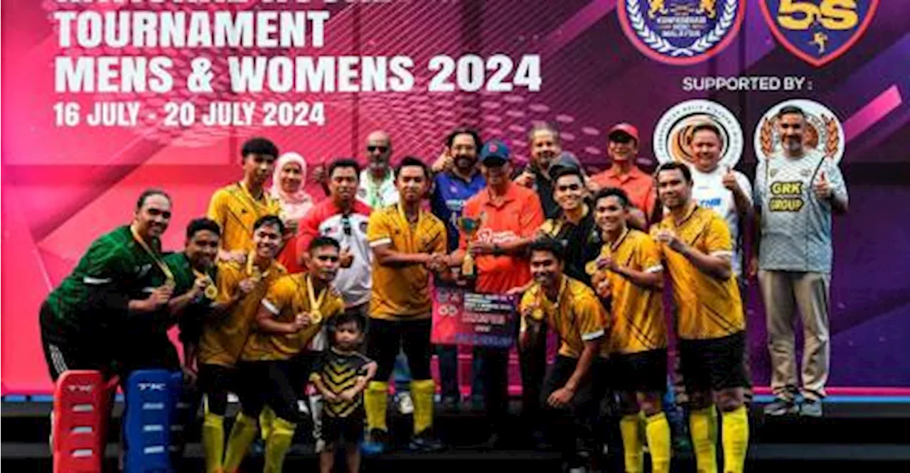 Perak stun defending champion Pahang 4-1 to lift National Five-a-Side hockey title