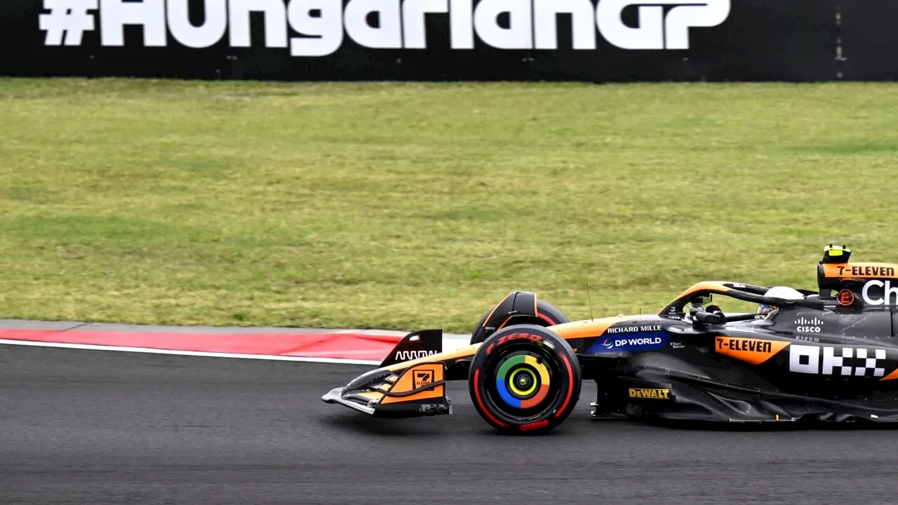 Norris in pole, Piastri 2°: prima fila McLaren in Ungheria davanti a Verstappen 3°