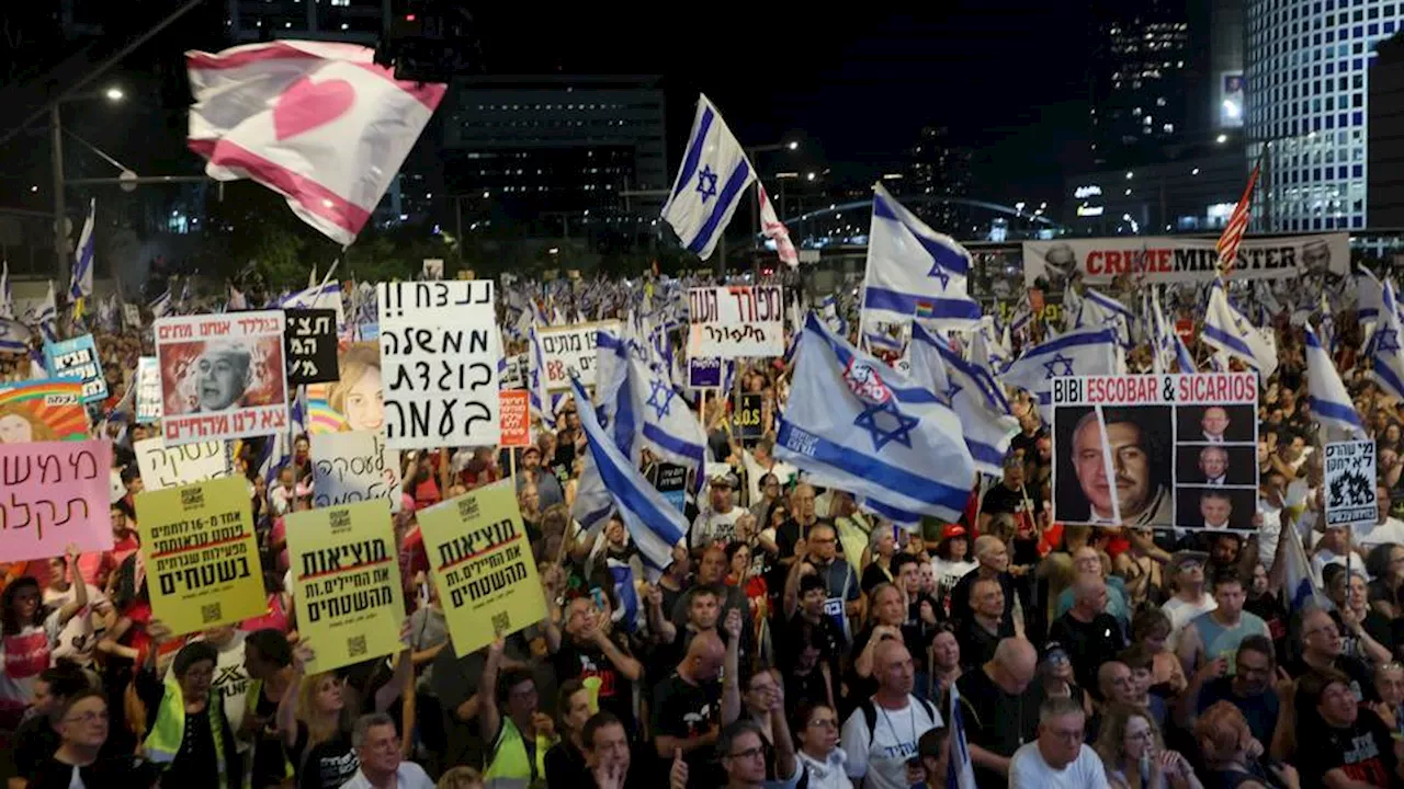 Israelis demand swap deal, early elections amid Netanyahu's Gaza invasion