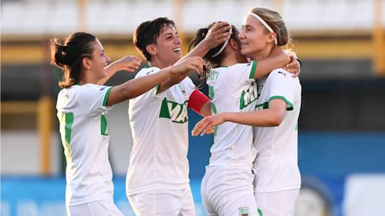 Sassuolo Femminile, Fisher: 'Giocare in Serie A è un sogno, ho tanto da imparare'