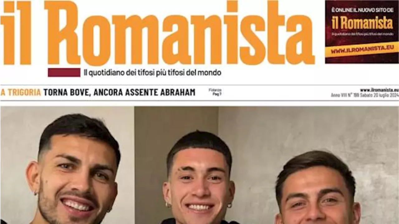 Soulé a un passo dalla Roma, Il Romanista in apertura: 'Largo Argentina'