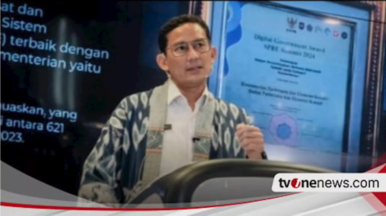 Sandiaga Uno Harap Program Destinasi Super Prioritas Era Jokowi Diteruskan Pemerintahan Prabowo Gibran