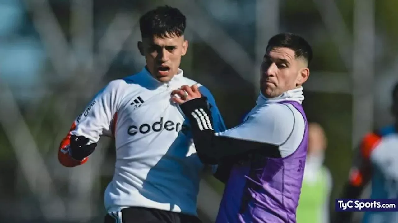 River define el once para enfrentar a Lanús: las dos dudas de Demichelis