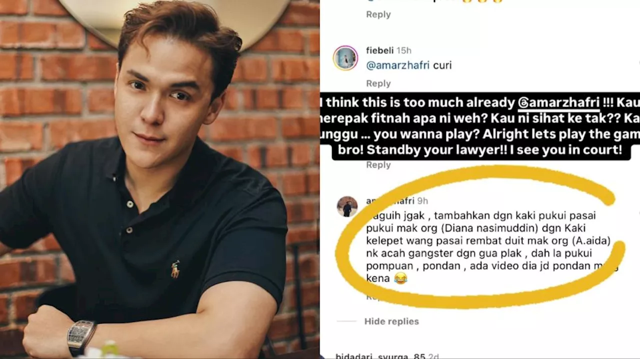 Pukul bekas kekasih, songlap duit A.Aida; itu fitnah melampau