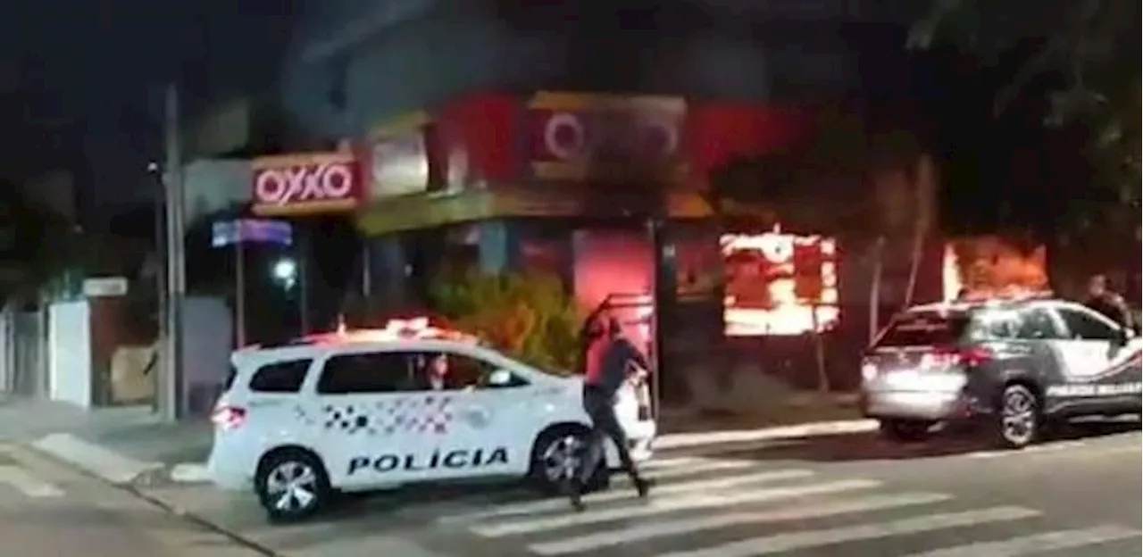 Suspeito de atear fogo em loja da Oxxo na zona sul de SP é preso