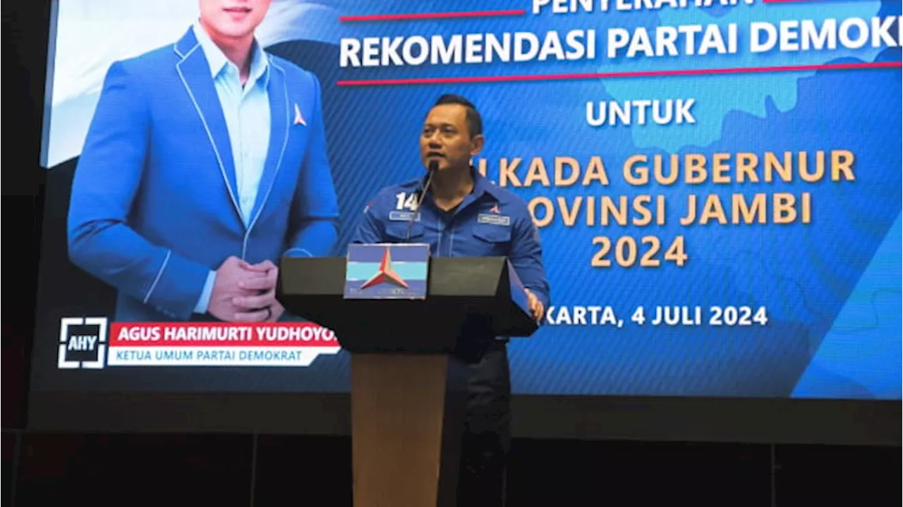 Partai Demokrat Belum Usung Calon di Pilgub Jakarta, AHY Sebut Masih Cari yang Terbaik