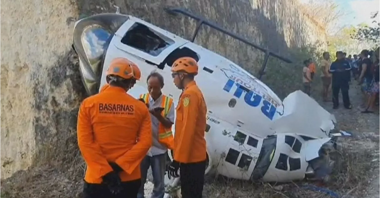 'A rollercoaster loop downwards': Perth man recounts Bali chopper crash